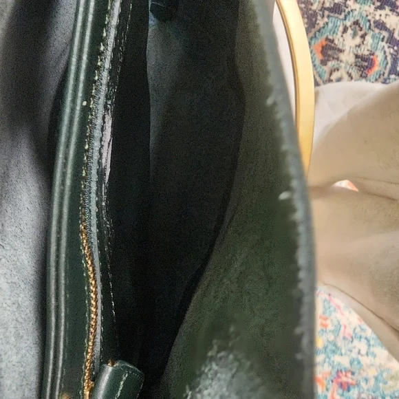 Alice D Small Green Leather Croc Tote - Picture 6 of 6